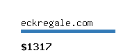 eckregale.com Website value calculator