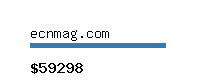 ecnmag.com Website value calculator