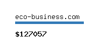 eco-business.com Website value calculator