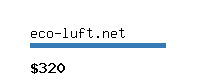 eco-luft.net Website value calculator