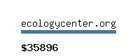 ecologycenter.org Website value calculator