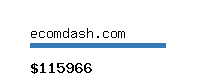 ecomdash.com Website value calculator