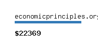 economicprinciples.org Website value calculator