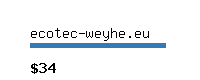 ecotec-weyhe.eu Website value calculator