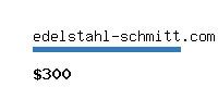 edelstahl-schmitt.com Website value calculator