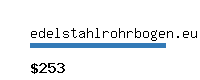 edelstahlrohrbogen.eu Website value calculator