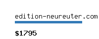 edition-neureuter.com Website value calculator