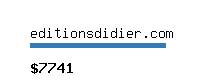 editionsdidier.com Website value calculator