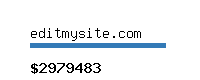 editmysite.com Website value calculator