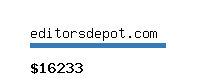 editorsdepot.com Website value calculator