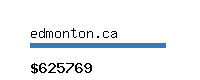 edmonton.ca Website value calculator