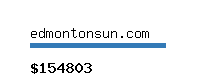 edmontonsun.com Website value calculator