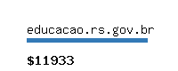 educacao.rs.gov.br Website value calculator