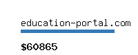 education-portal.com Website value calculator