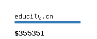 educity.cn Website value calculator