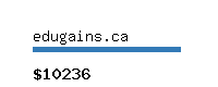 edugains.ca Website value calculator