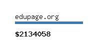 edupage.org Website value calculator