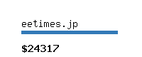 eetimes.jp Website value calculator