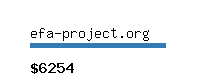 efa-project.org Website value calculator