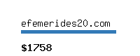 efemerides20.com Website value calculator