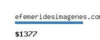 efemeridesimagenes.com Website value calculator