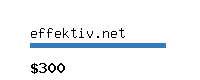 effektiv.net Website value calculator