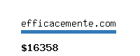 efficacemente.com Website value calculator