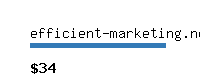 efficient-marketing.net Website value calculator