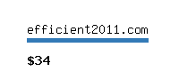 efficient2011.com Website value calculator