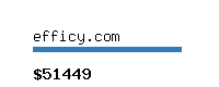 efficy.com Website value calculator