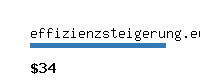 effizienzsteigerung.eu Website value calculator