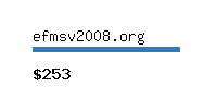 efmsv2008.org Website value calculator