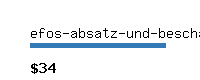 efos-absatz-und-beschaffung.com Website value calculator