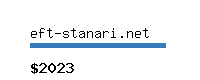 eft-stanari.net Website value calculator