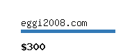 eggi2008.com Website value calculator