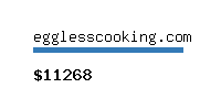 egglesscooking.com Website value calculator