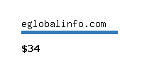 eglobalinfo.com Website value calculator