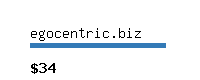 egocentric.biz Website value calculator