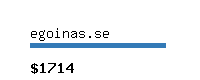 egoinas.se Website value calculator