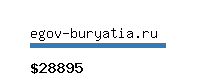 egov-buryatia.ru Website value calculator