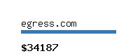 egress.com Website value calculator