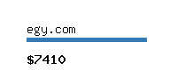 egy.com Website value calculator