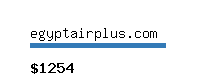 egyptairplus.com Website value calculator