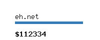 eh.net Website value calculator