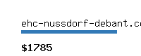 ehc-nussdorf-debant.com Website value calculator