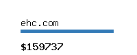 ehc.com Website value calculator