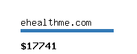 ehealthme.com Website value calculator