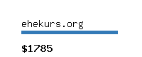 ehekurs.org Website value calculator