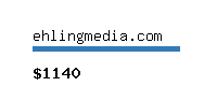 ehlingmedia.com Website value calculator