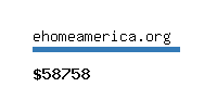 ehomeamerica.org Website value calculator